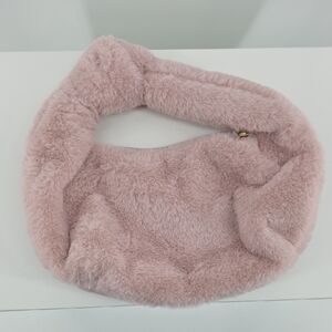Pink Faux Fur Bag